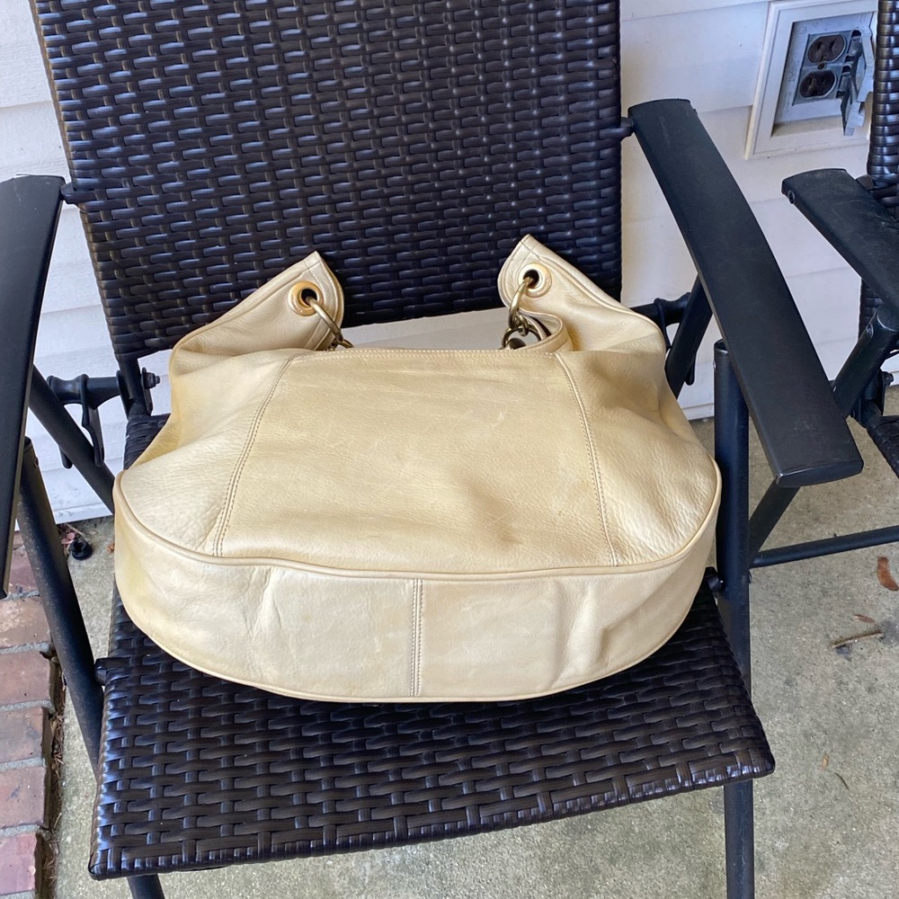 Brahmin Large Pebbled Leather Hobo Tote Bag - Picture 9 of 16